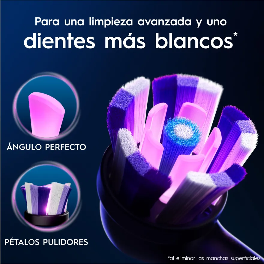 Oral-B iO Radiant White Cabezal de Reemplazo 4 uds