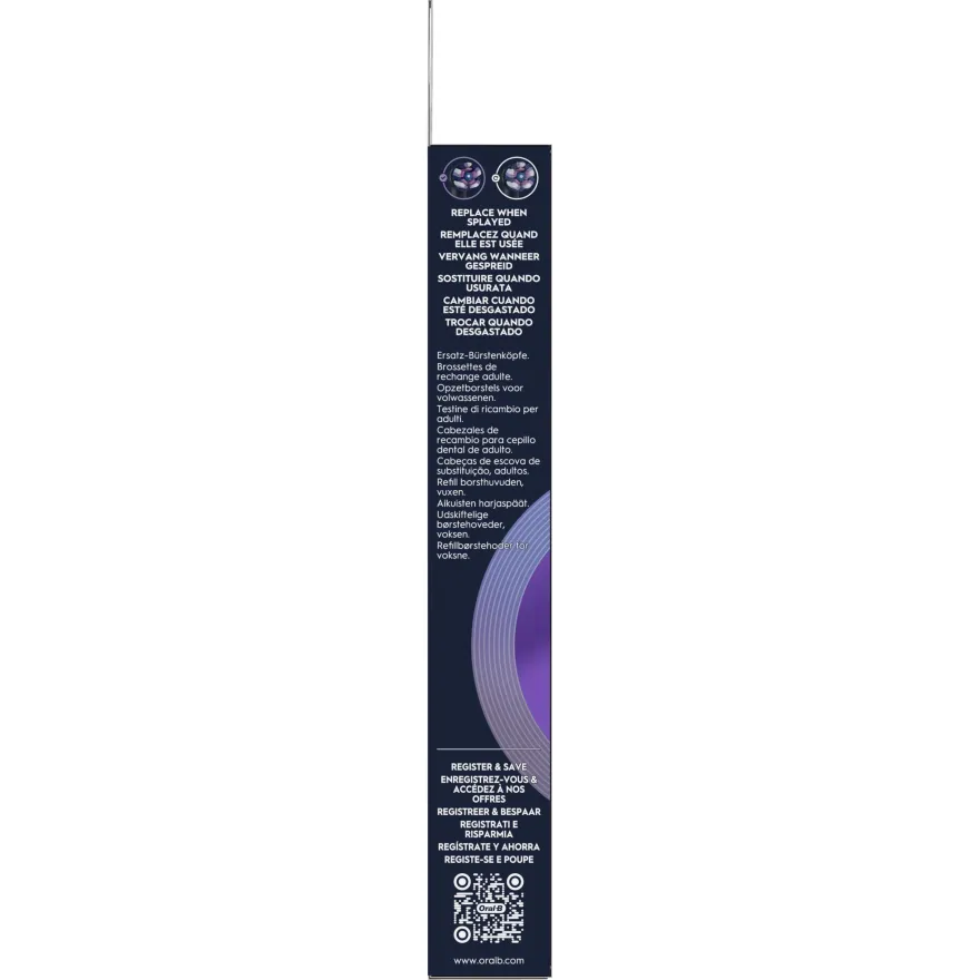 Oral-B iO Radiant White Cabezal de Reemplazo 4 uds