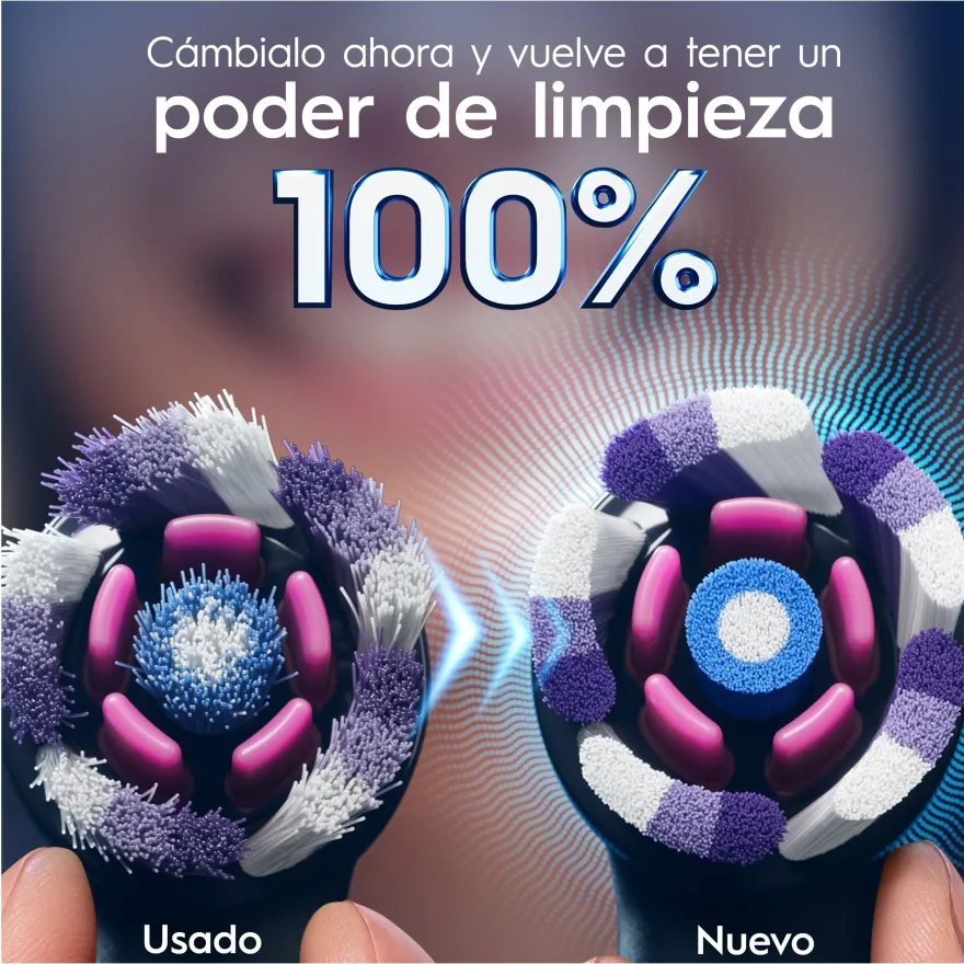 Oral-B iO Radiant White Cabezal de Reemplazo 4 uds