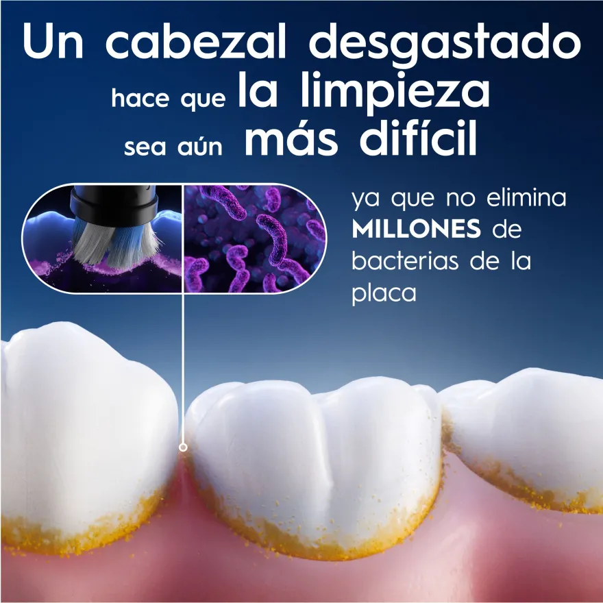 Oral-B iO Radiant White Cabezal de Reemplazo 4 uds