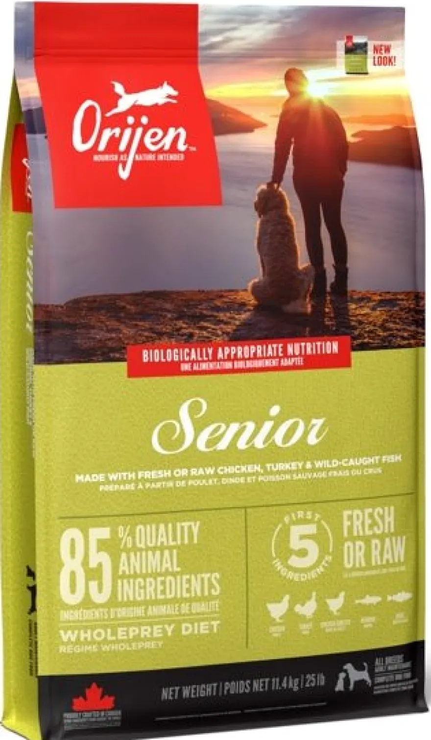 Orijen Canine Senior Alimento Seco 11.4kg