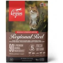 Orijen Feline Regional Red Pienso Seco para Gatos 5,4Kg