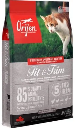 Orijen Fit & Trim Alimento Seco para Gatos 5400g