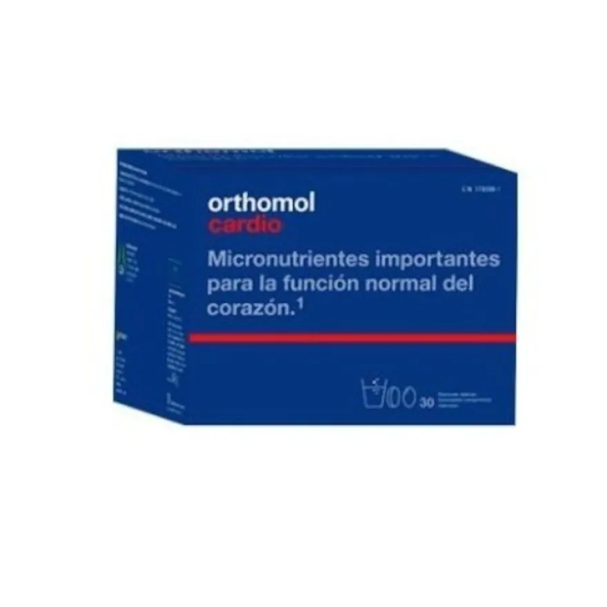 Orthomol Cardio 30 Raciones (Sobres + Comprimidos + Cápsulas)