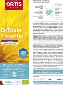 Ortis D-Toxis Essential Frambuesa Hibisco Bio 250 ml