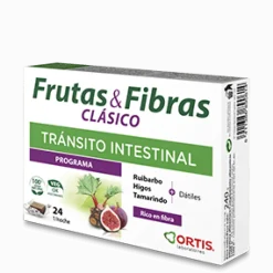 Ortis Frutas & Fibra Clásico 24 cubos