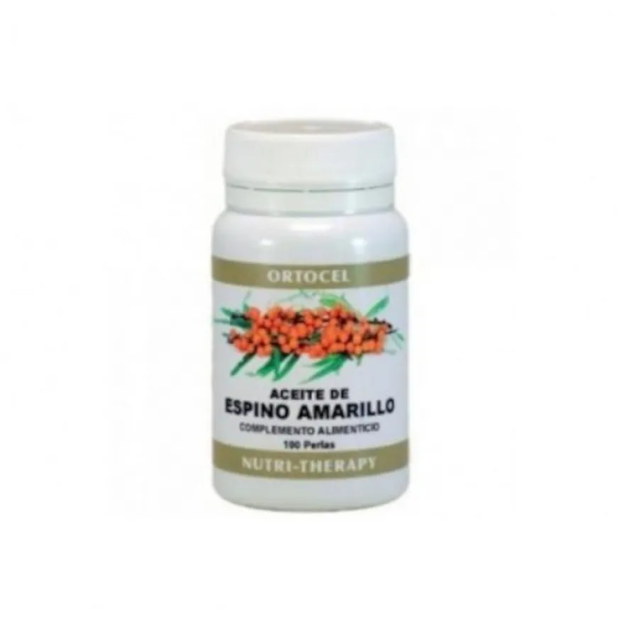 Ortocel Nutri-Therapy Espino Amarillo 500 mg 100 Perlas