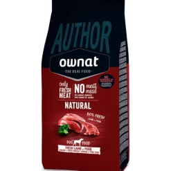 Ownat Author Fresh Cordero y Cerdo Pienso para Perros 3Kg
