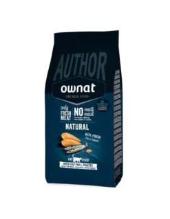 Ownat Author Fresh Pescado y Pollo Comida Seca para Gatos 3Kg