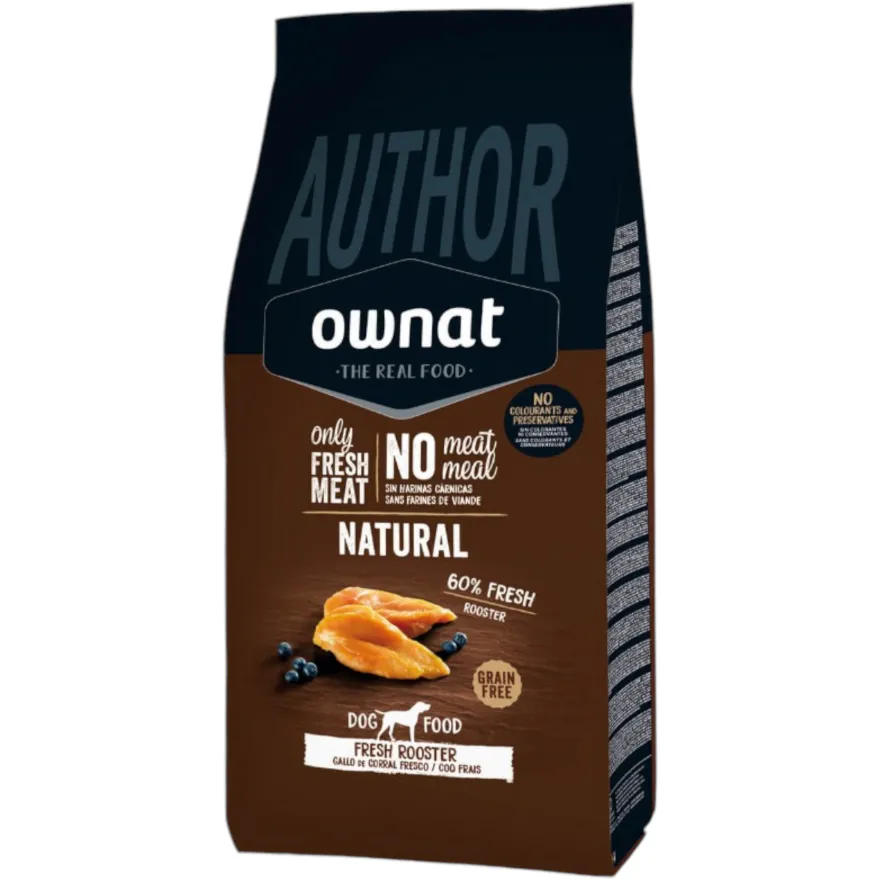 Ownat Author GF Gallo de Corral Pienso para Perros 3kg