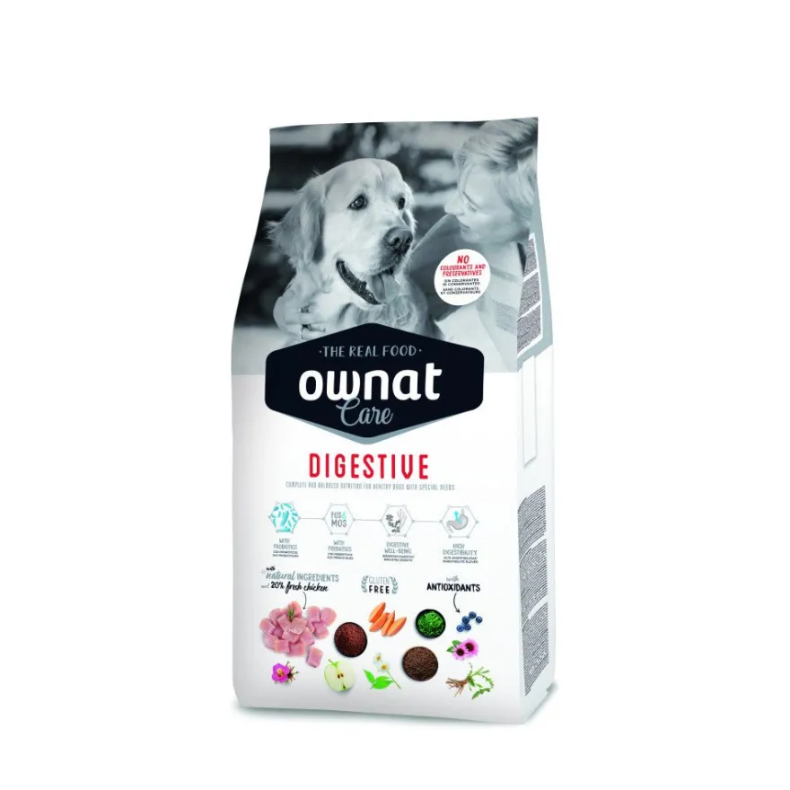 Ownat Care Digestive Pollo Alimento Seco 10Kg