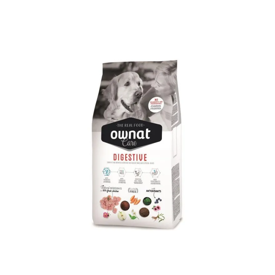 Ownat Care Digestive Pollo Alimento Seco 10Kg