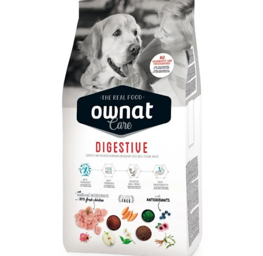 Ownat Care Digestive Pollo Alimento Seco 10Kg