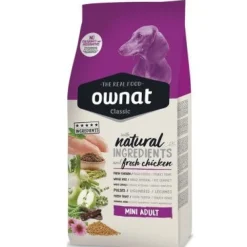 Ownat Classic Canine Mini Pienso para Perros Adultos 4Kg