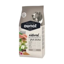 Ownat Classic Light Croquetas para Perros Adultos 20kg