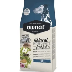 Ownat Classic Pescado Pienso Sólido para Perros Adultos 20kg