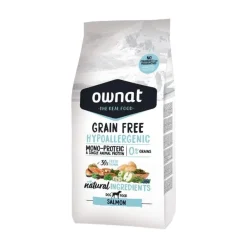 Ownat Grain Free Canine Hypo Salmón Pienso 3Kg