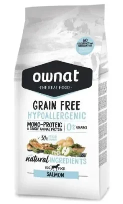 Ownat Grain Free Canine Hypo Salmón Pienso 3Kg