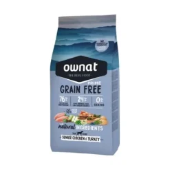Ownat Grain Free Canine Prime Senior Pollo y Pavo 3Kg