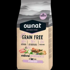 Ownat Just Feline Adult Esterilizados Alimento Seco 3Kg