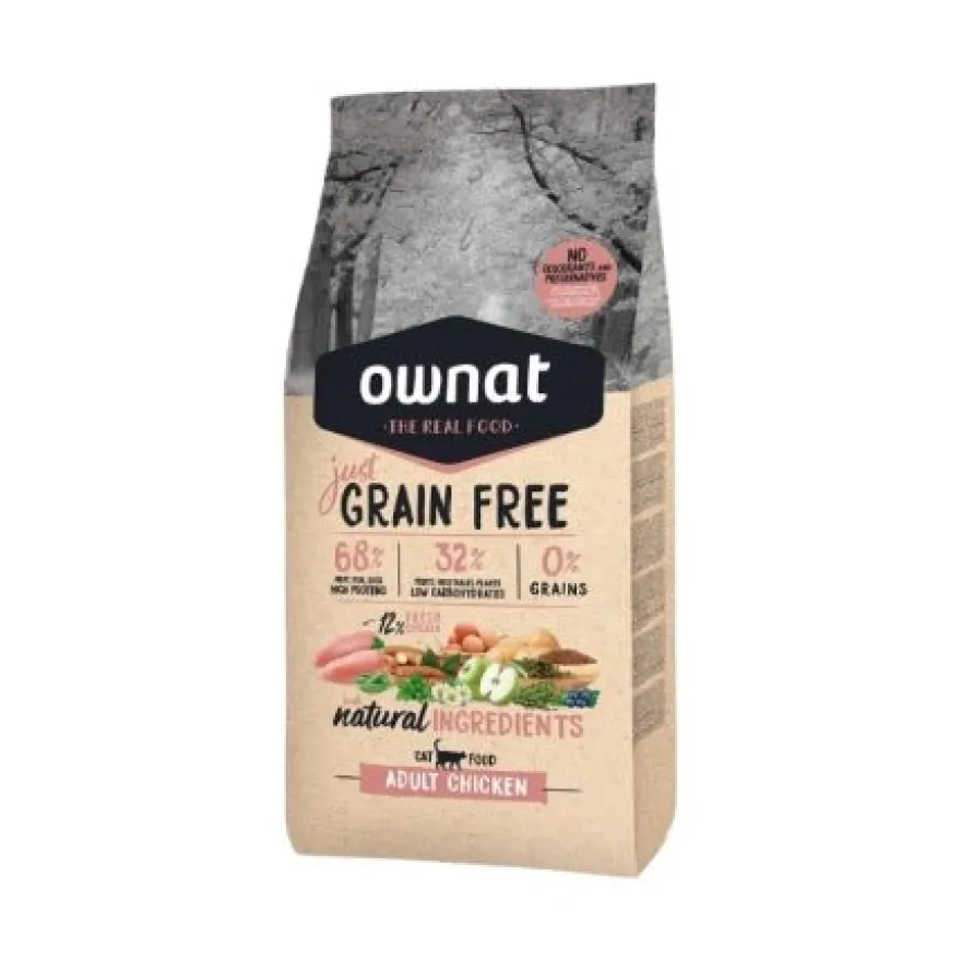 Ownat Just Feline Pollo Pienso 3Kg