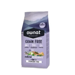 Ownat Prime Grain Free Adult Sterilized Pescado Pienso 8Kg