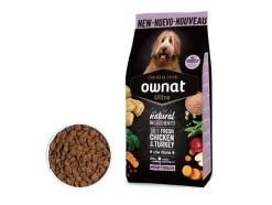 Ownat Ultra Esterilizado Pienso para Perros Medianos 12Kg