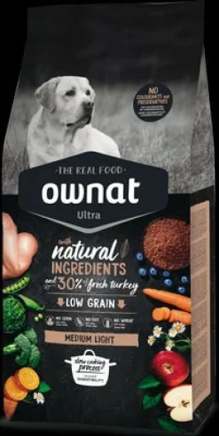 Ownat Ultra Medium Light Pienso para Perros 12Kg