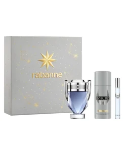 Paco Rabanne Invictus Estuche Regalo EDT 100 ml + Desodorante 150 ml + Spray 10 ml 1 unidad