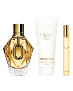 Paco Rabanne Million Gold For Her Estuche regalo 1x90 ml + 1x100 ml + 1x10 ml