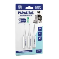 Parasital Pip. Perro Pequeño Y Gatos (-10 Kg) (3 Pip. X 1.25 Ml)