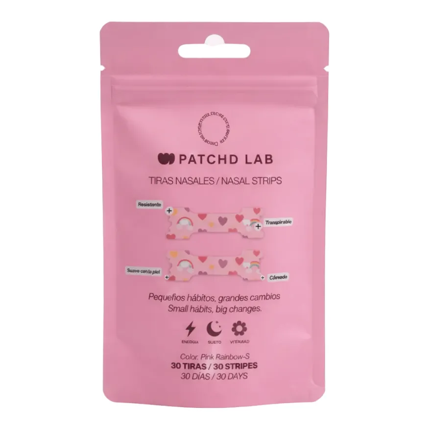 Patchd Lab Tiras Nasales S Pink Rainbow-S 30 Tiras