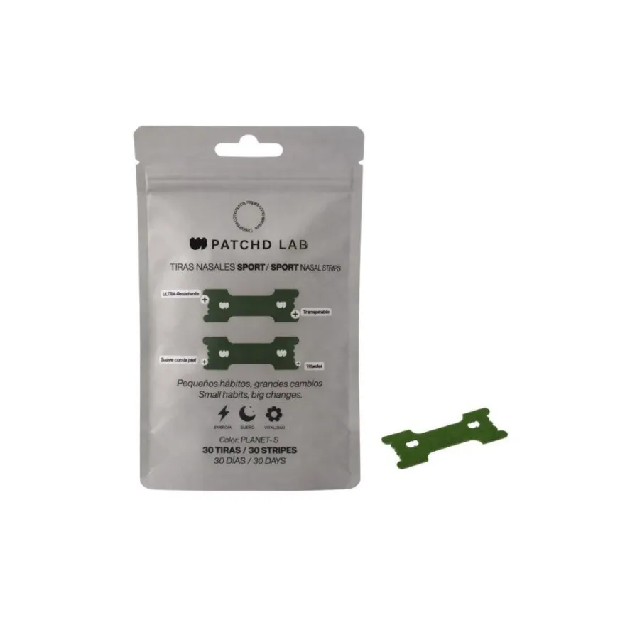 Patchd Lab Tiras Nasales Sport Green 30 Tiras