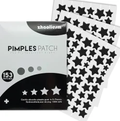 Patchd Star Sobre 40 Unidades Negro