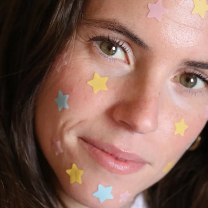 Patchd Star Transparente Sobre 40 unidades