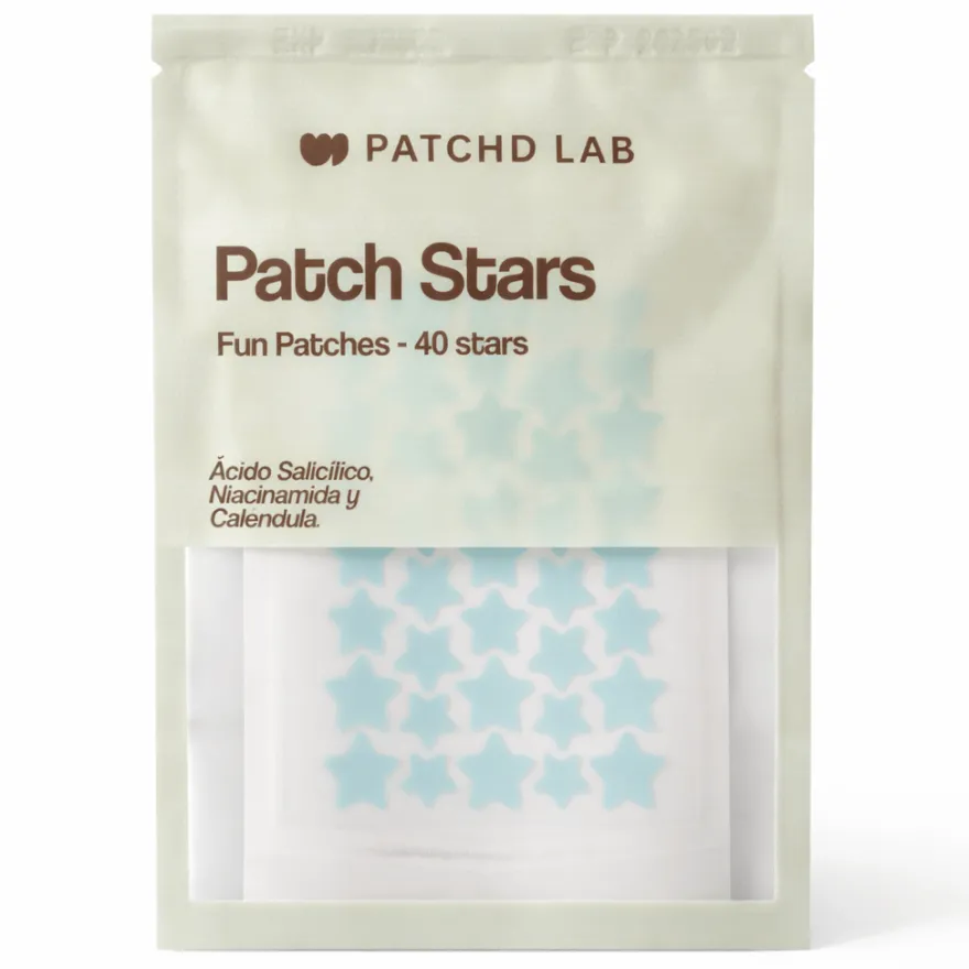Patchd Star Turquesa Sobre 40 unidades