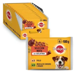 Pedigree Bolsitas Pollo y Pescado 4x100g
