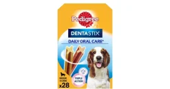 Pedigree DentaStix Snacks para Perros Adultos 28 uds