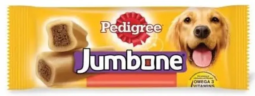 Pedigree Jumbone Buey Snack para Perros Médianos 12 uds
