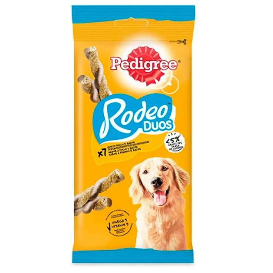 Pedigree Rodeo Duos Snacks Bacon y Pollo 123gx10ud