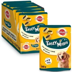 Pedigree Tasty Cheese Bites Snacks para Perros 6 ud