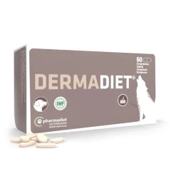 Pharmadiet Dermadiet Zinc Complemento Alimenticio para Perros 60 tabletas