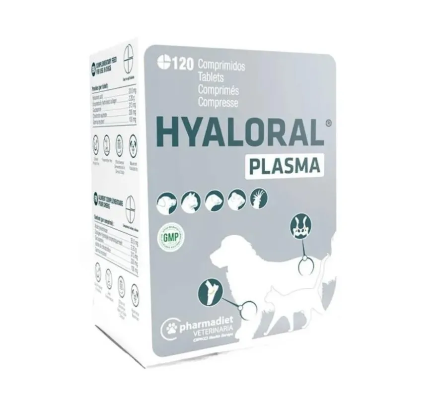 Pharmadiet Hyaloral Plasma Comprimidos 120 ud