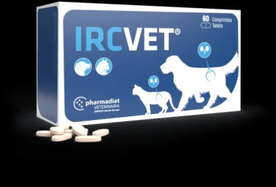 Pharmadiet Irc-Vet Suplemento Renal Perro Gato 60 comprimidos