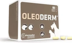 Pharmadiet OLEODERM Suplemento Nutricional para Mascotas 60 cápsulas