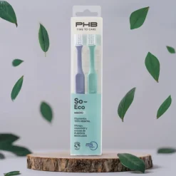 PHB Cepillo Dental Medio Time To Care So Eco 2 unidades
