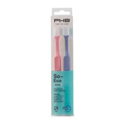 PHB Cepillo Dental Suave Time To Care So Eco 2 unidades