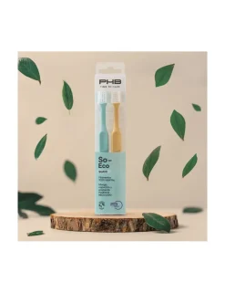 PHB Cepillo Dental Suave Time To Care So Eco 2 unidades