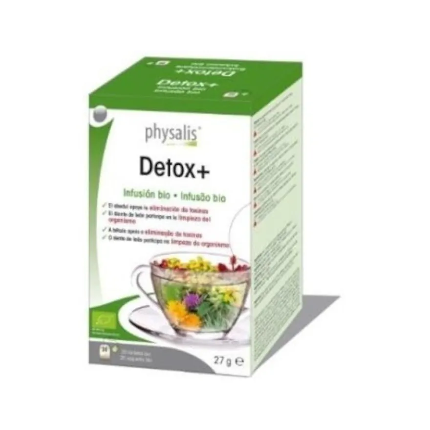 Physalis Detox+ Infusión Bio 20 Filtros