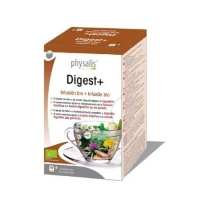 Physalis Digest+ Infusión Bio 20 Filtros